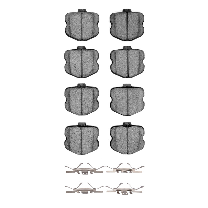 Chevrolet Corvette Brake Pads - Rear - R1 Concepts - Optimum OE - `06-`13